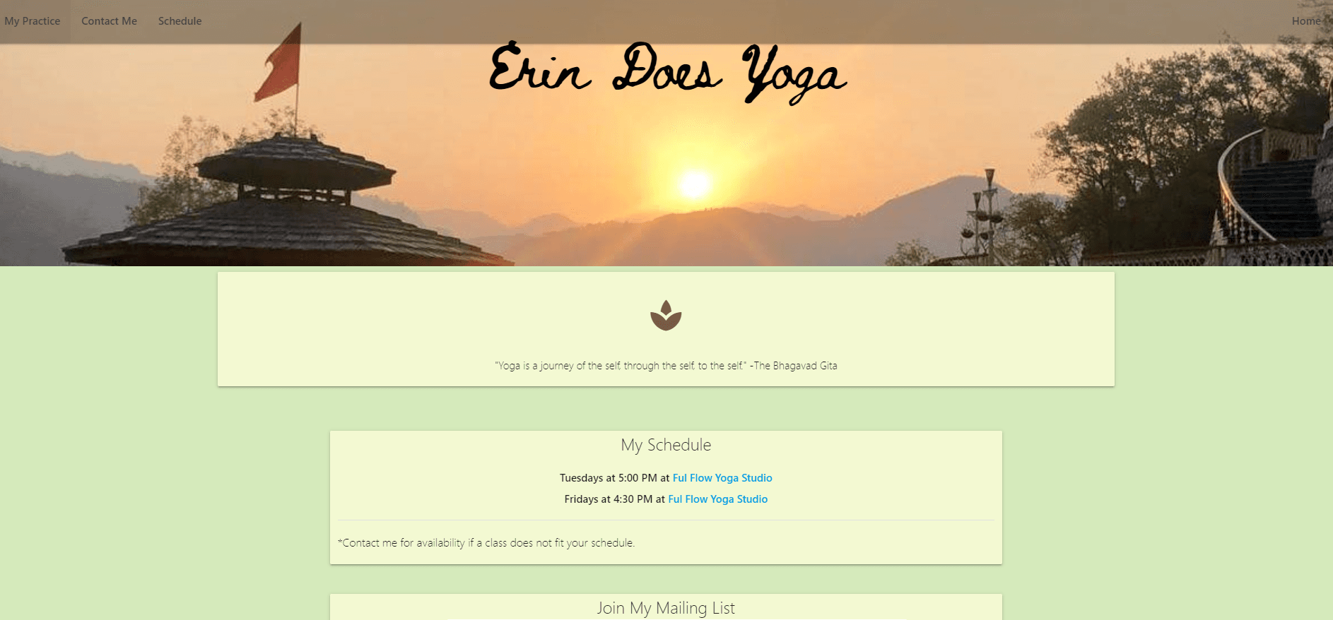 Erin Does Yoga Site